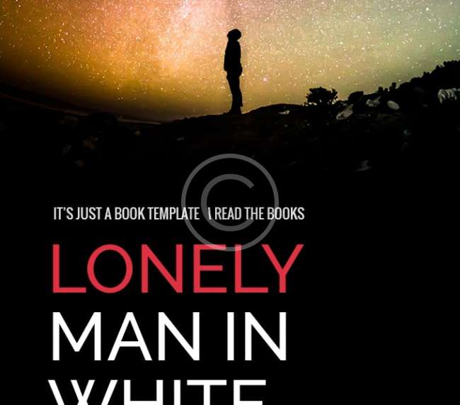 Lonely Man in White Hat